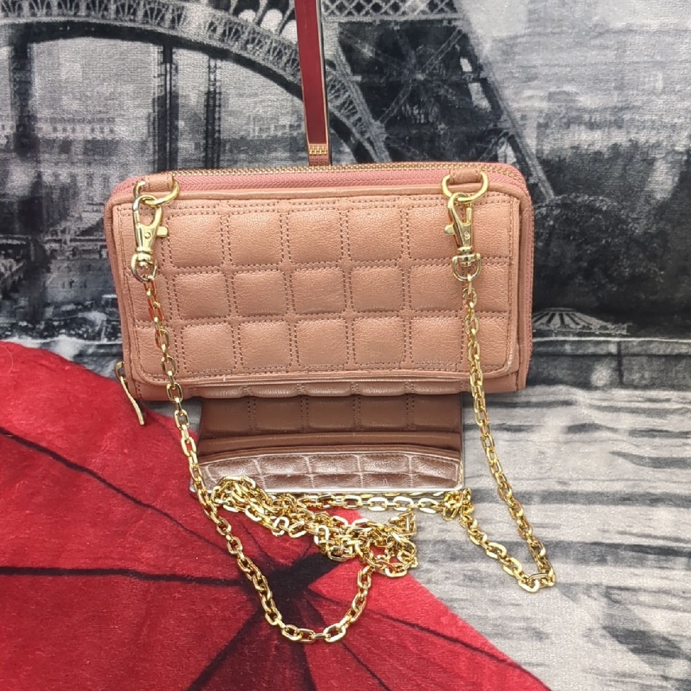 Antonio Melani Jamie Pink Quilted Purse